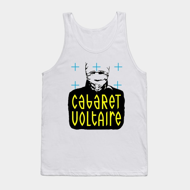 Cabaret Voltaire 1984 Tank Top by Pop Fan Shop